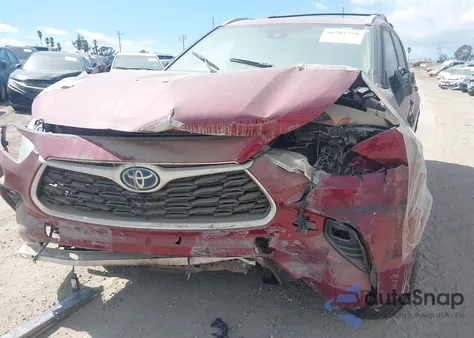 2022 Toyota Highlander Hybrid Xle z USA, uszkodzony, nr VIN 5TDHBRCH3NS552079